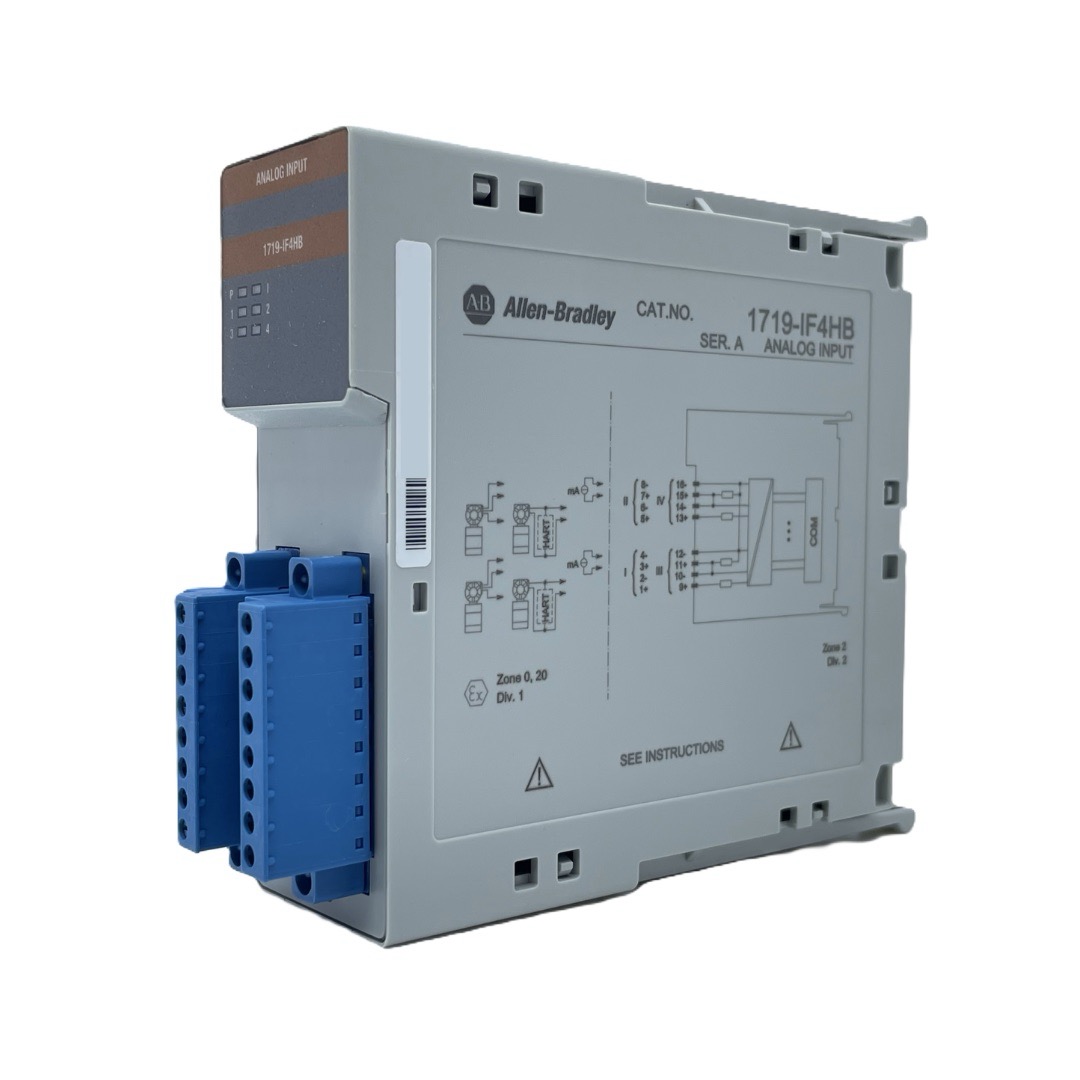 Módulo de Entrada Analógica HART 1719-IF4HB da Allen-Bradley / Rockwell Automation