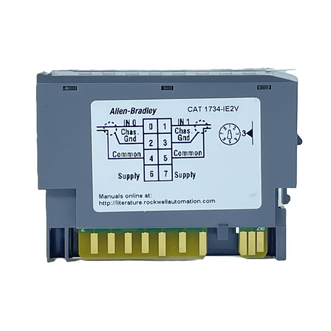 Módulo de Entrada Analógica 1734-IE2V asAllen-Bradley / Rockwell Automation - Imagem 2
