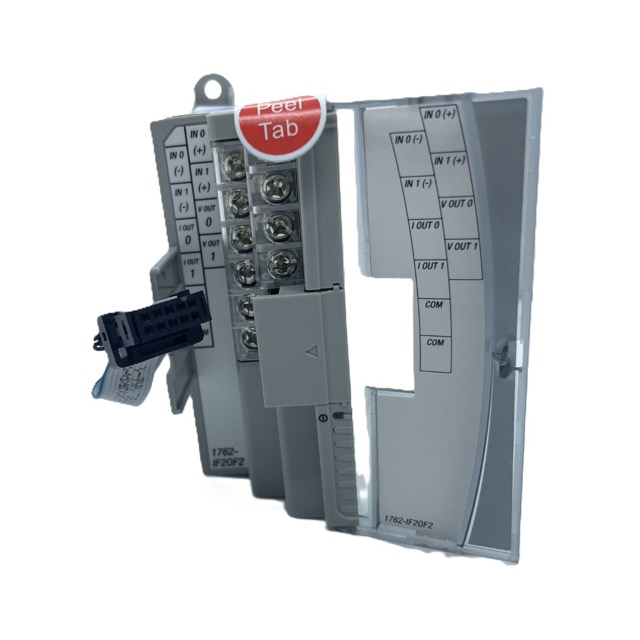 Módulo Analógico 2 Entradas + 2 Saídas 1762-IF2OF2 Rockwell Allen-Bradley - Imagem 2